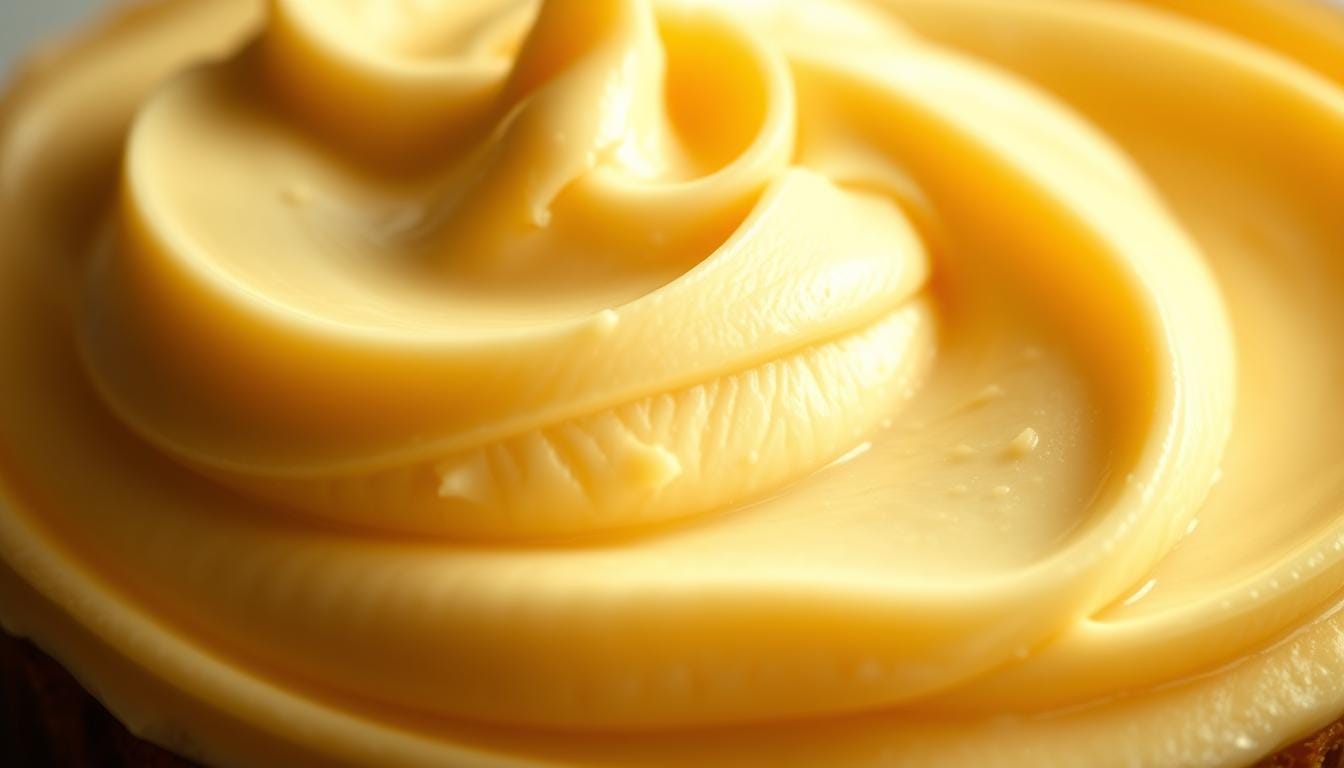 Philadelphia cheesecake filling in a mixing bowl with cream cheese and sugar