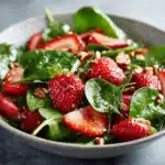 Strawberry Spinach Salad