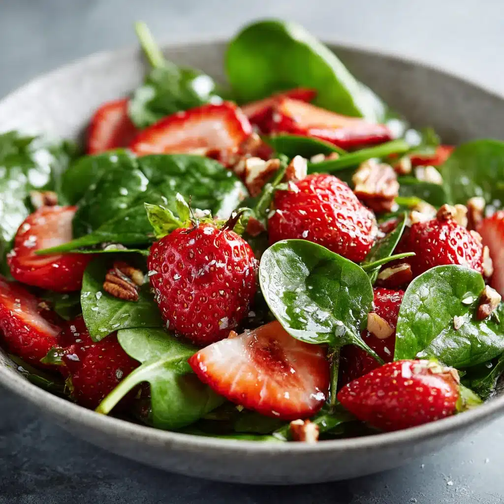 Strawberry Spinach Salad