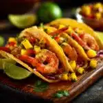 Shrimp Tacos with Mango Salsa