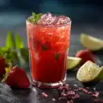 Strawberry Iced Tea Refresher