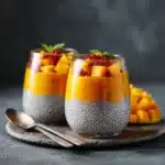 Mango Chia Seed Pudding