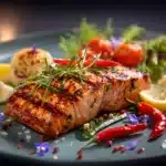 Lemon Herb Grilled Salmon