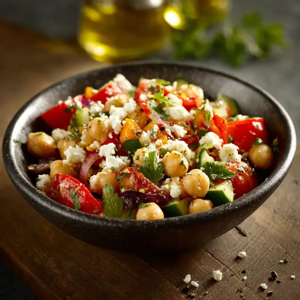 Mediterranean Chickpea Salad