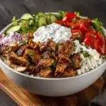 Greek Chicken Gyro Bowl