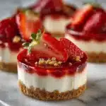 No-Bake Strawberry Cheesecake Cups