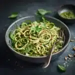 Zucchini Noodles with Pesto