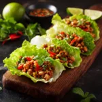 Thai Chicken Lettuce Wraps