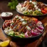Greek Chicken Bowls