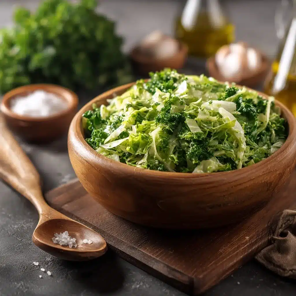 Green Goddess Cabbage Salad