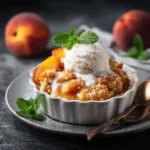Easy Peach Cobbler Dessert