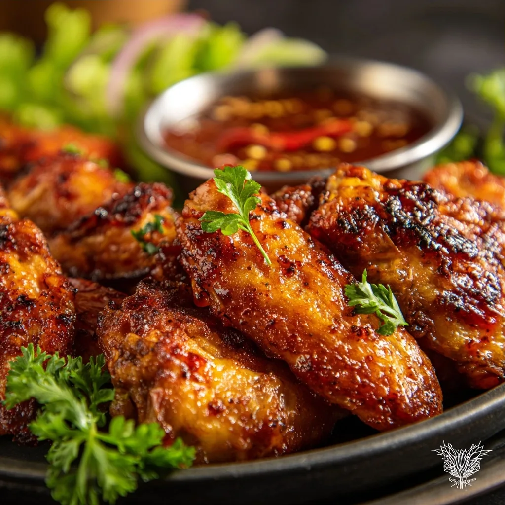 Air Fryer Chicken Wings Crispy Recipe