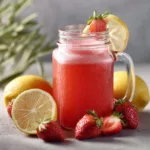 Homemade Strawberry Lemonade