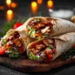 Easy Chicken Shawarma Wraps