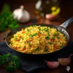 Garlic Rice Pilaf Recipe