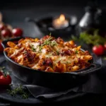 Chicken Parmesan Pasta Bake