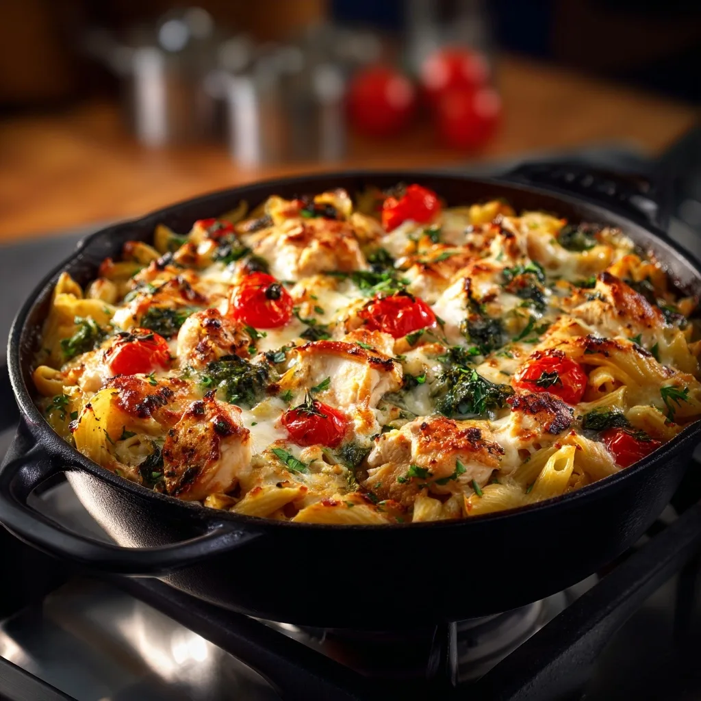 Chicken Pasta Bake Recipe