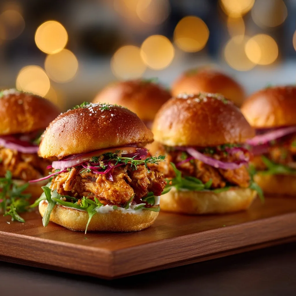 Mini Chicken Sliders
