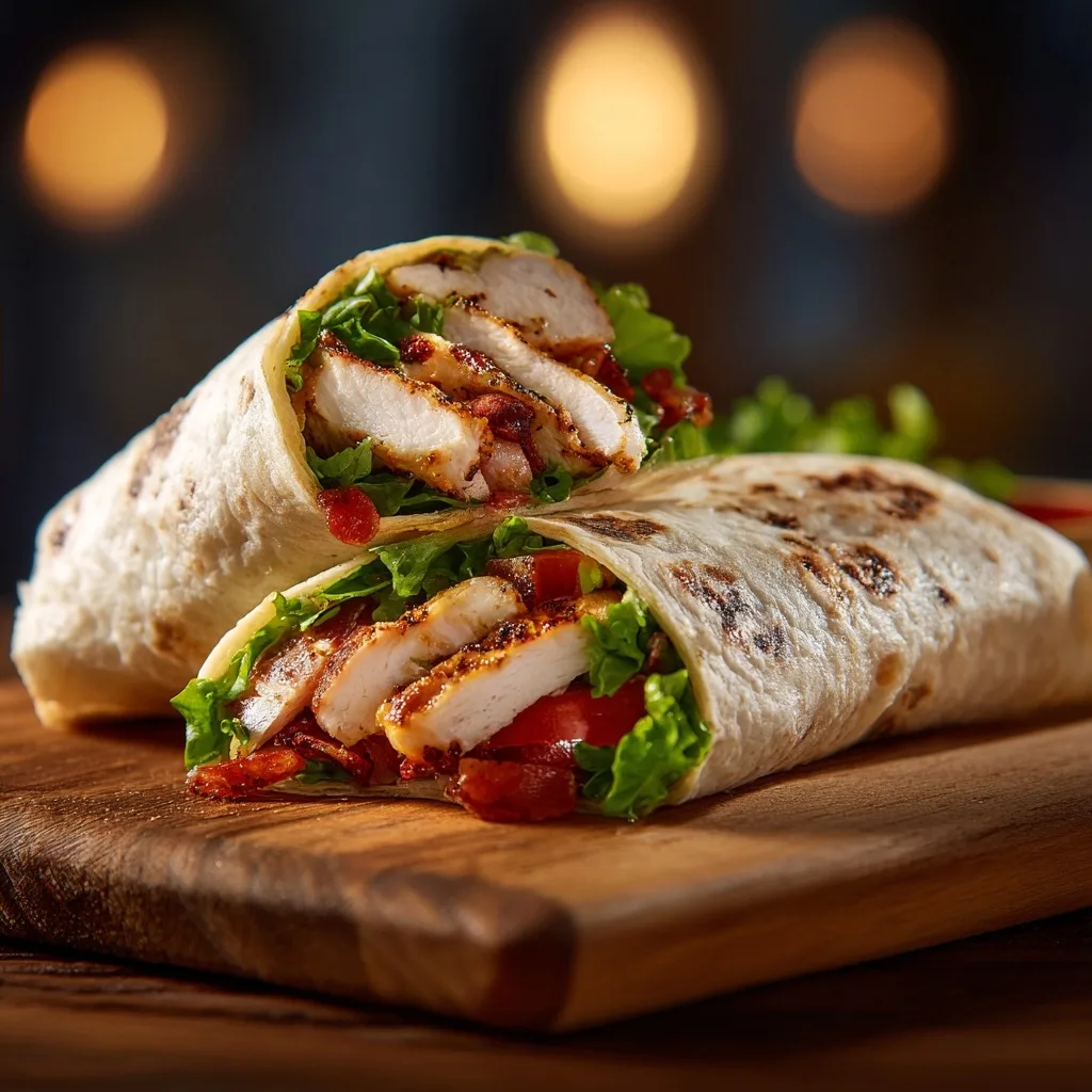 Easy Chicken Wrap Recipe