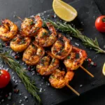 Easy Grilled Shrimp Skewers