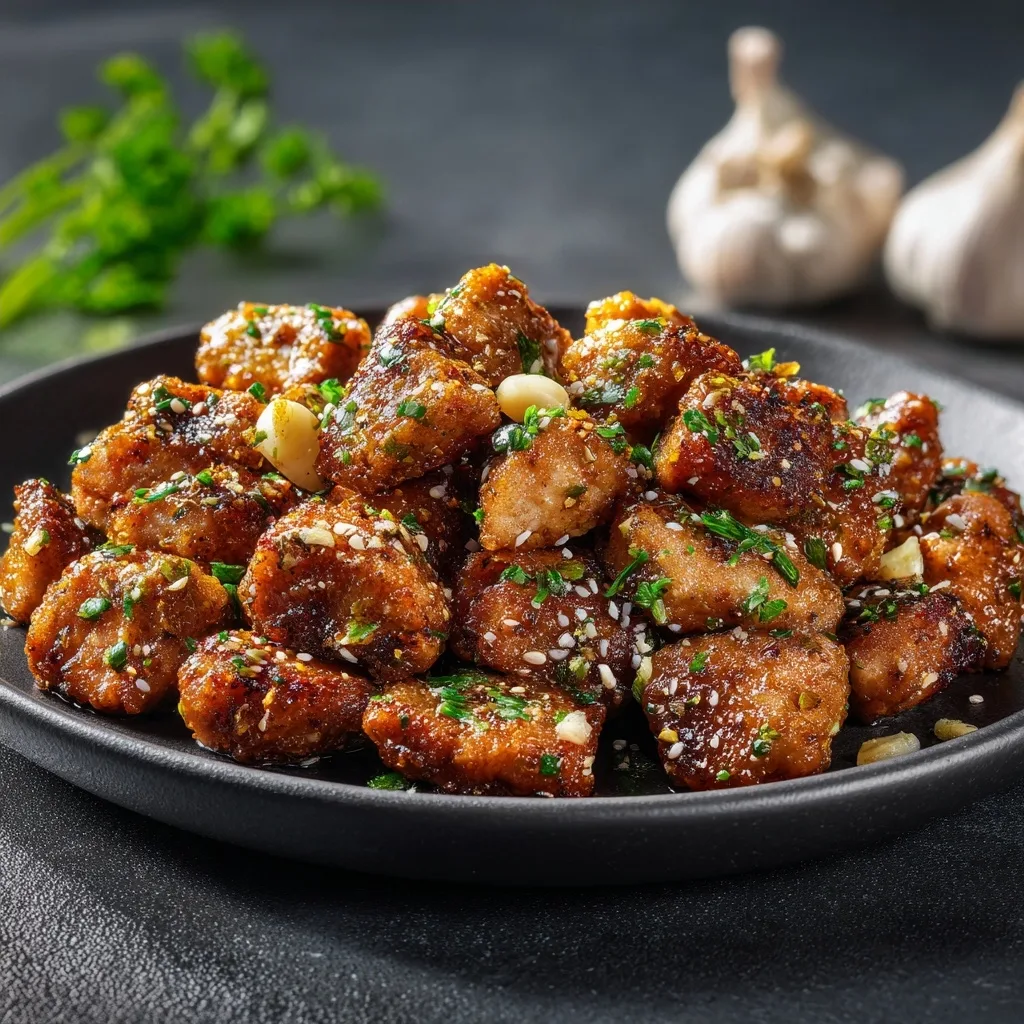 Garlic Butter Chicken Bites