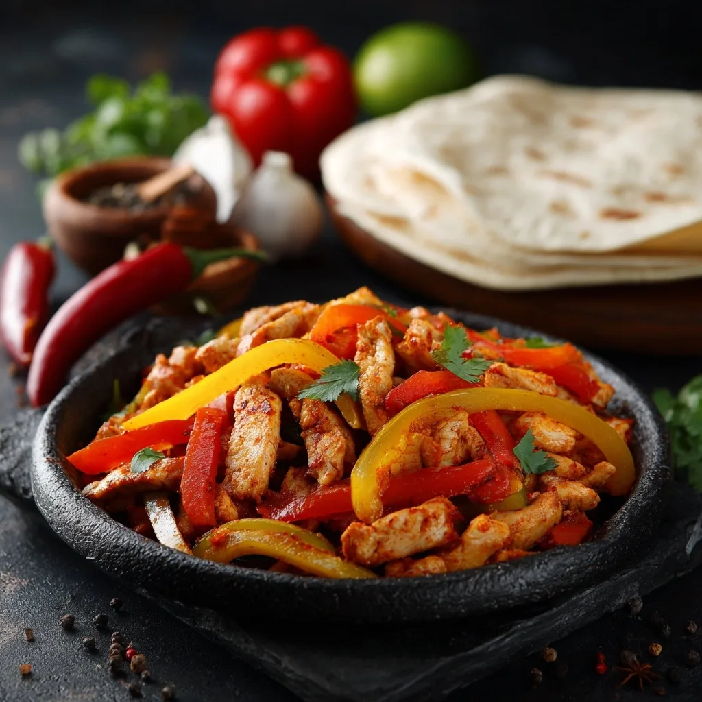 Easy Chicken Fajitas
