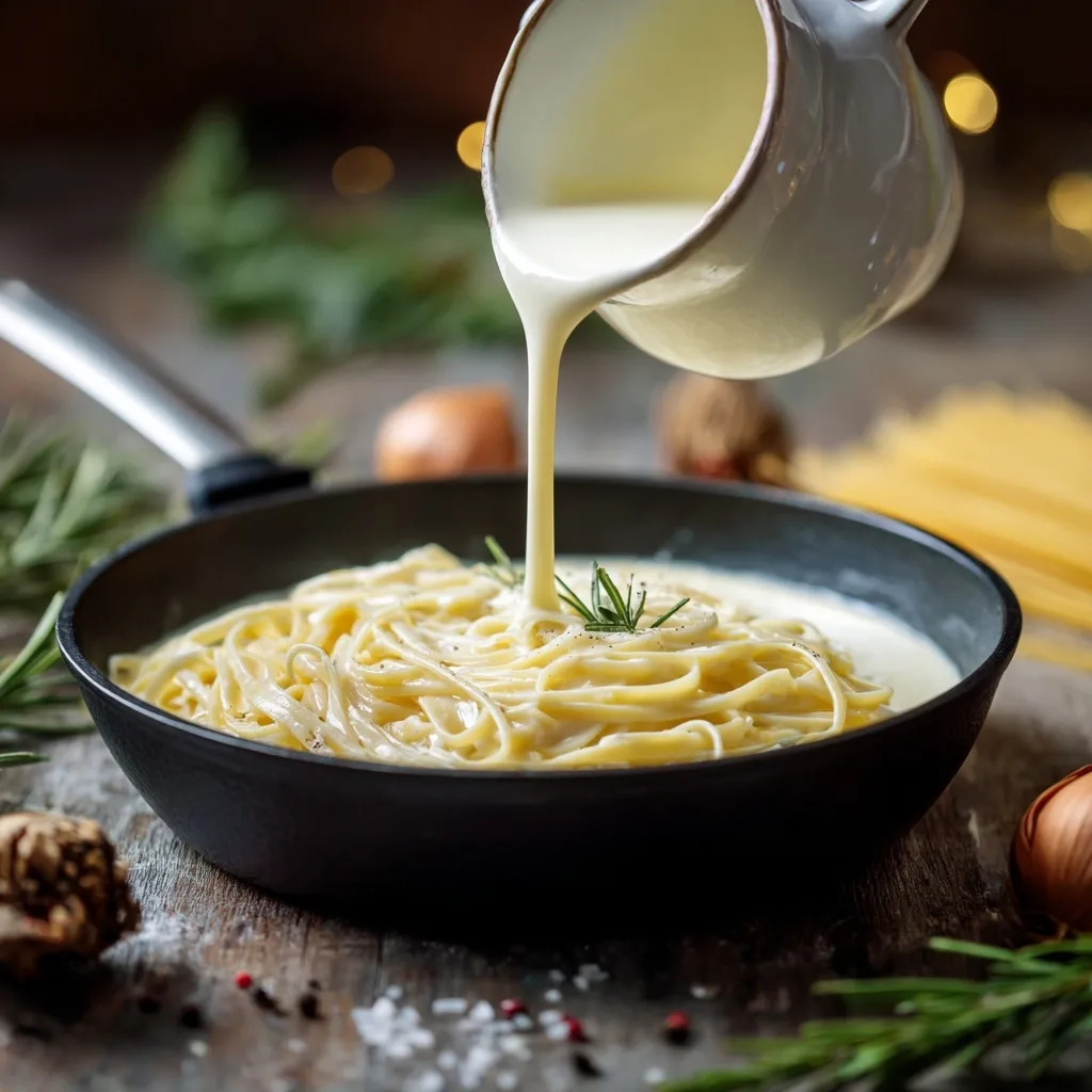 Homemade Alfredo Sauce