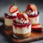 Strawberry Cheesecake Cups