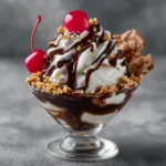 Homemade Ice Cream Sundae