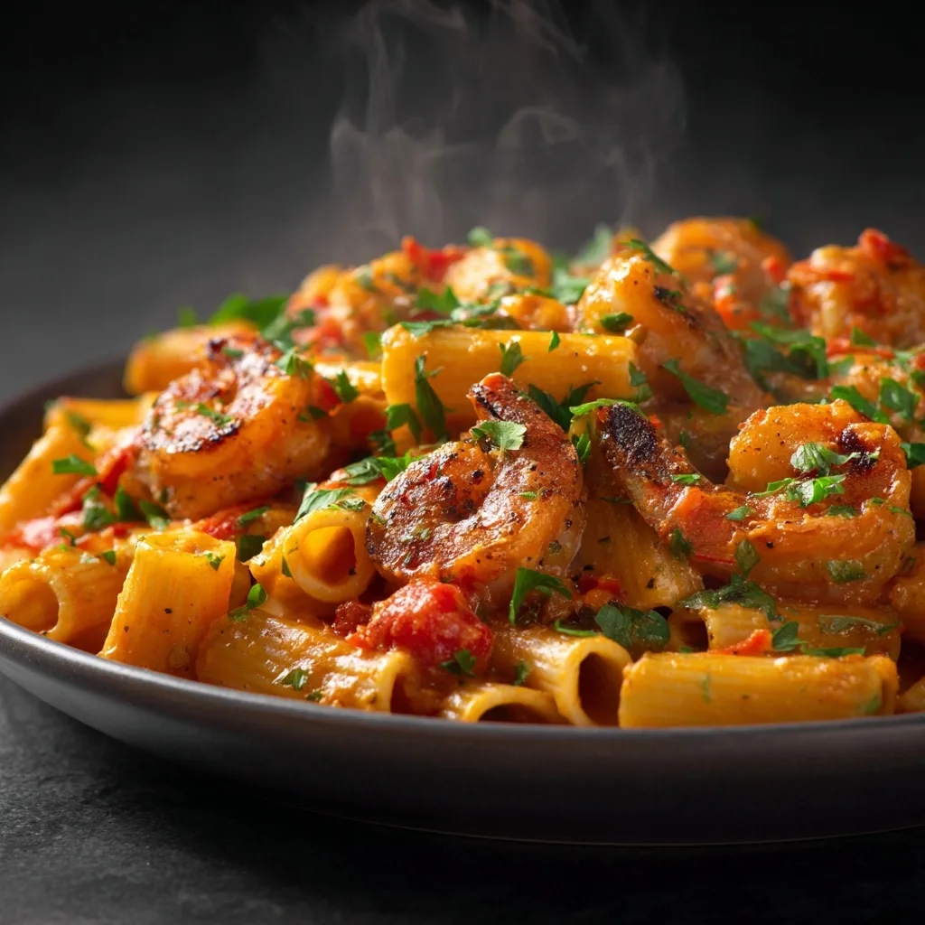 Creamy Cajun Shrimp Pasta