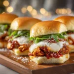 Easy Chicken Parmesan Sliders
