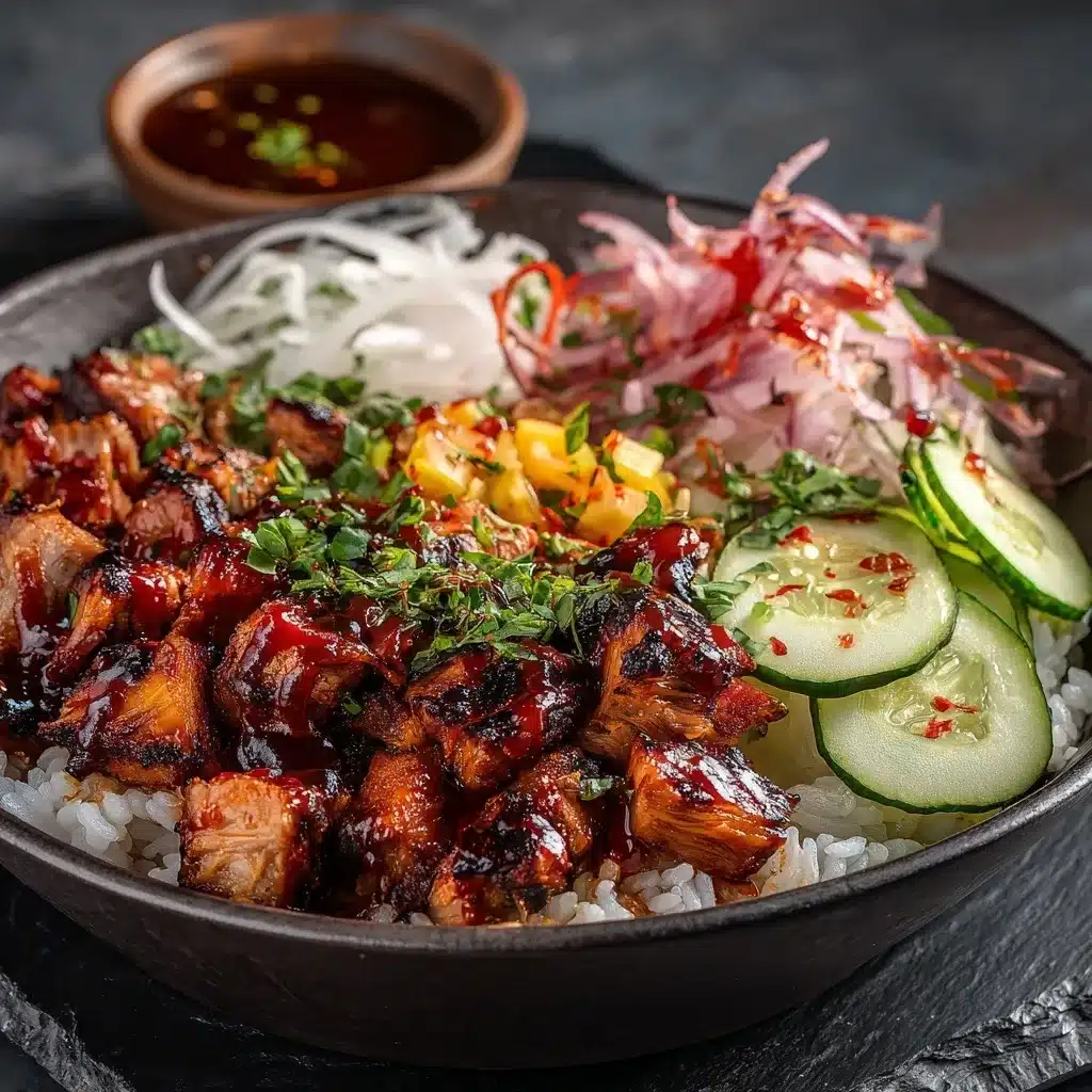 BBQ Chicken Rice Bowl