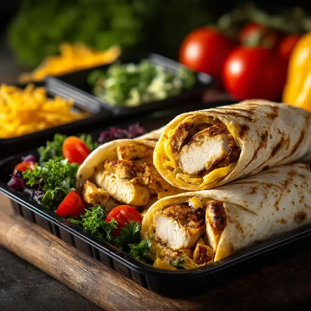Chicken Burrito Meal Prep