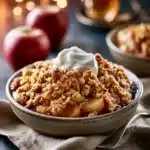 Easy Homemade Apple Crisp Recipe With Oat Topping