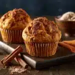 Soft Pumpkin Spice Muffins With Cinnamon Sugar