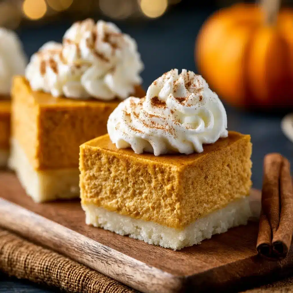Pumpkin Cheesecake Bars For Fall Gatherings