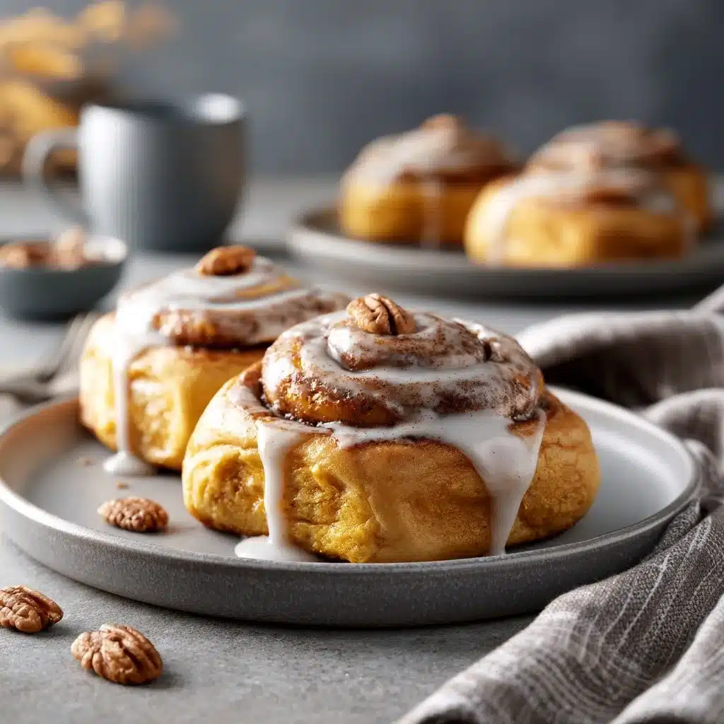 Pumpkin Cinnamon Rolls For Fall Breakfast - Cozy Spiced Swirls