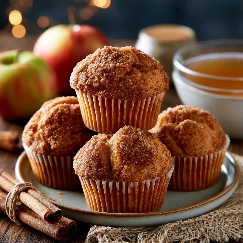 Apple Cider Donut Muffins Easy Fall Treat