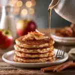 Apple Cinnamon Pancakes Fluffy And Easy