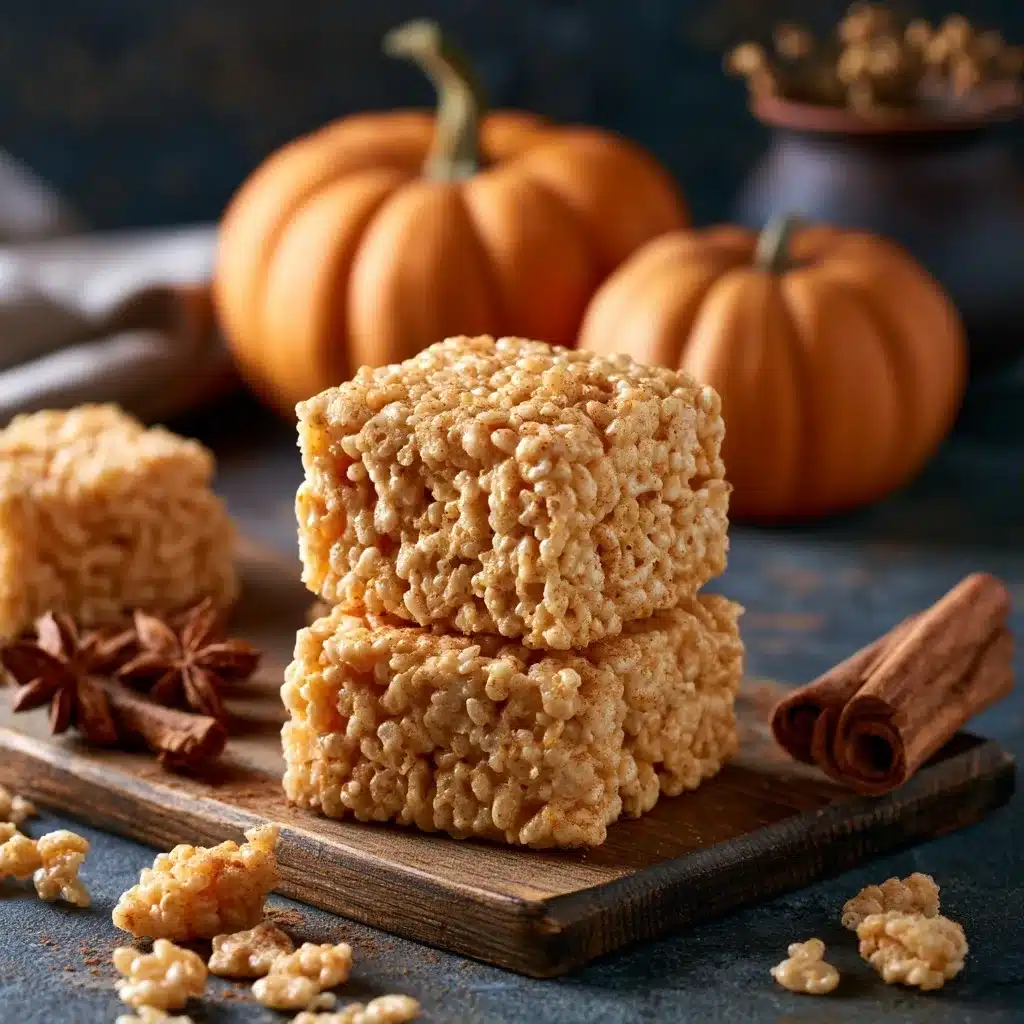 Pumpkin Spice Rice Krispie Treats