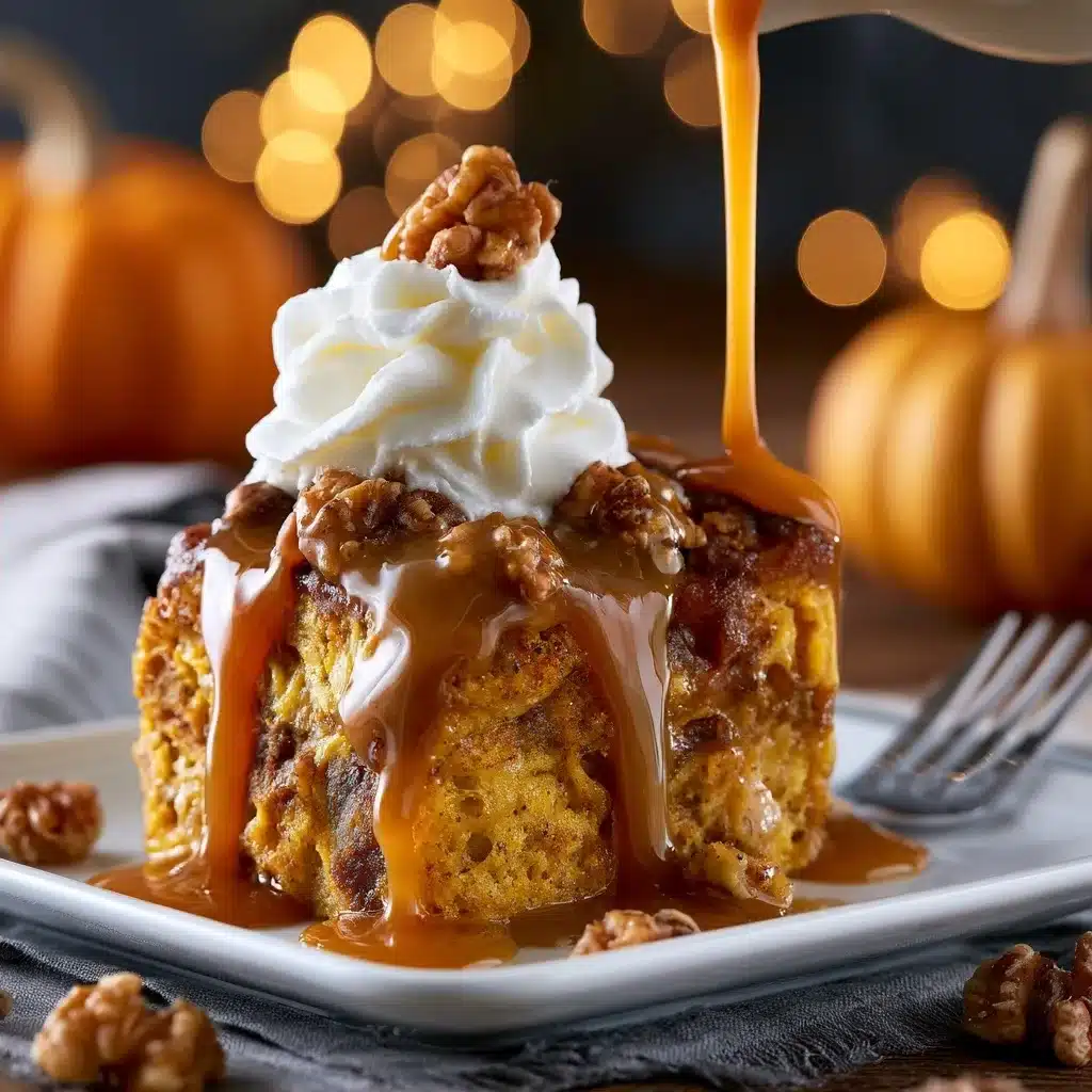 Pumpkin Bread Pudding Recipe
