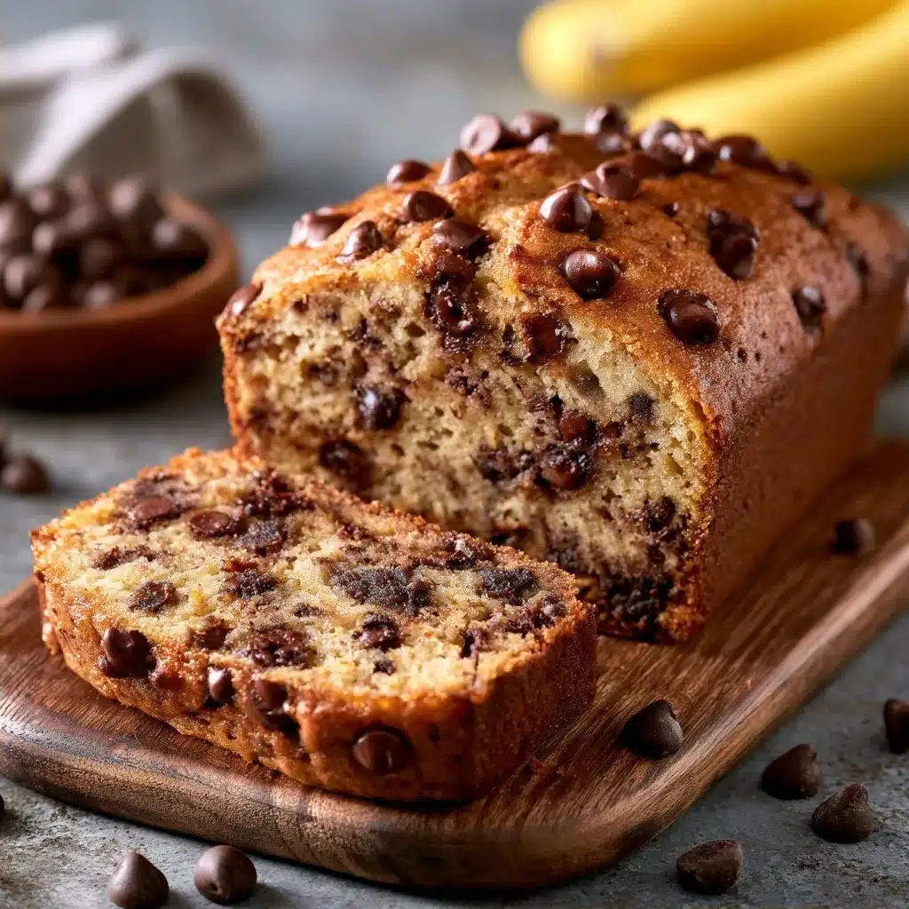 Chocolate Chip Banana Bread Easy Recipe