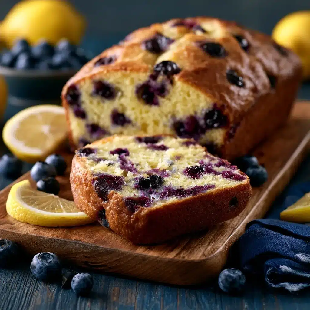 Easy Lemon Blueberry Bread Recipe