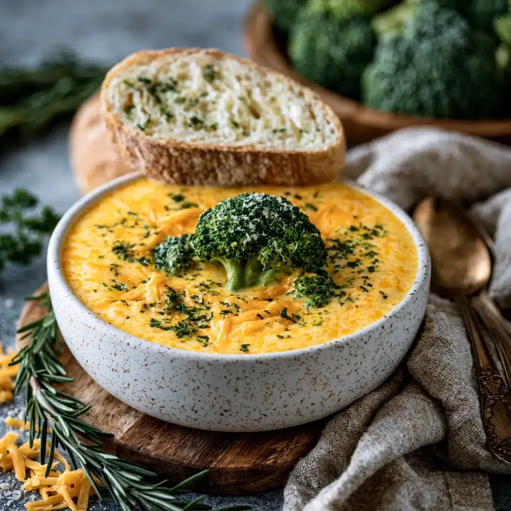 Easy Broccoli Cheddar Soup Better Than Restaurant Style