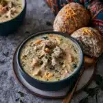 Creamy Chicken And Rice Soup Comfort Food Recipe