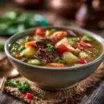 Easy Beef Vegetable Soup For Cold Weather