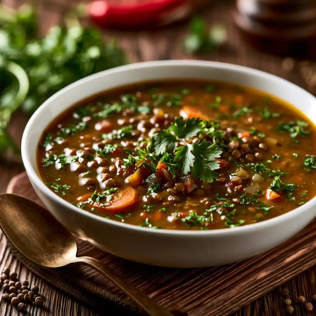 Homemade Lentil Soup Healthy And Filling