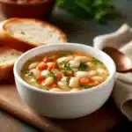 White Bean Soup Easy High Protein Recipe