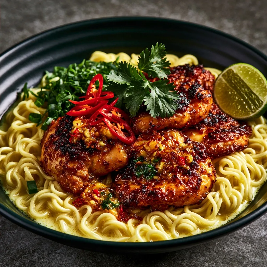 Garlic Butter Chicken Ramen