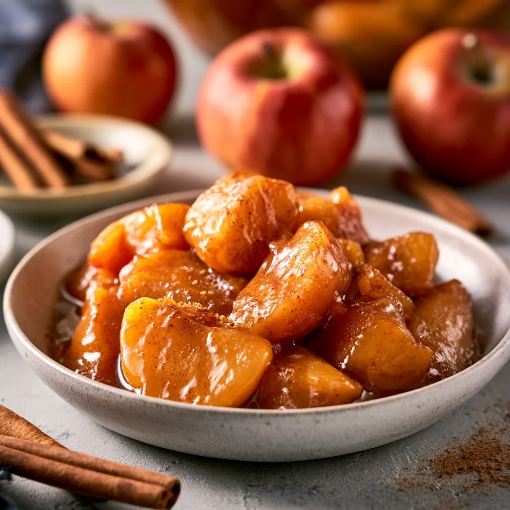 Slow Cooker Cinnamon Apples